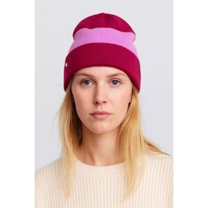 Kate Spade New York Pink Red Stripe Beanie Cap Hat